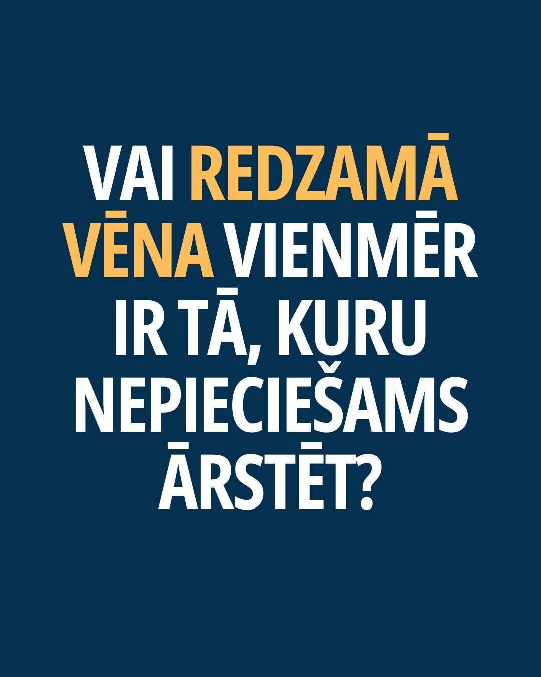 Vai redzamā vēna vienmēr ir tā, kuru nepieciešams ārstēt?